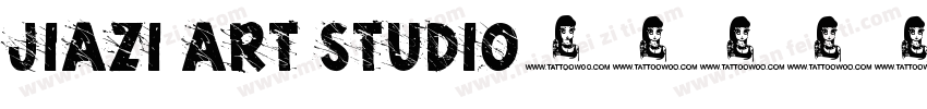 JIAZI ART STUDIO字体转换